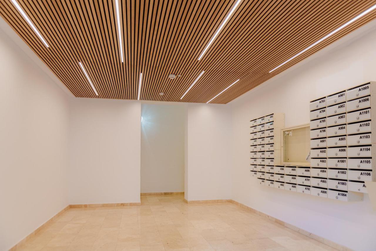 New Luxury City Center Studio Bukares Bagian luar foto